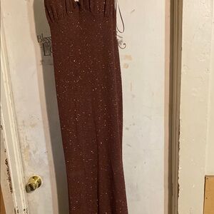 Shimmering Brown Gown